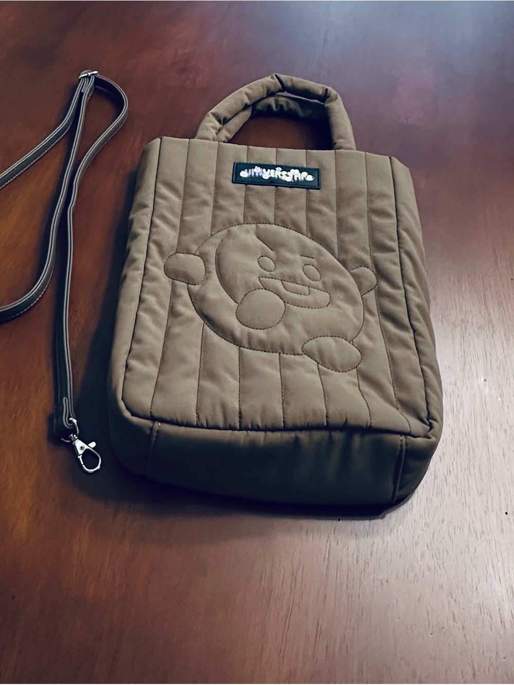 Universtar BT21 SHOOKY Suga Quilted Tote Bag